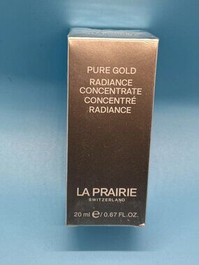 La Prairie Pure Gold Radiance Concentrate 20ml / 0.67oz | New Sealed Box